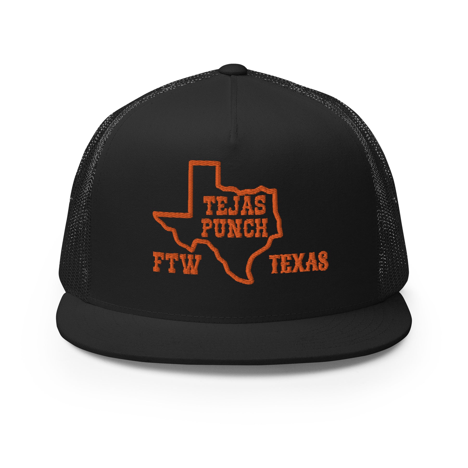 Tejas Punch Trucker Cap V3 Orange