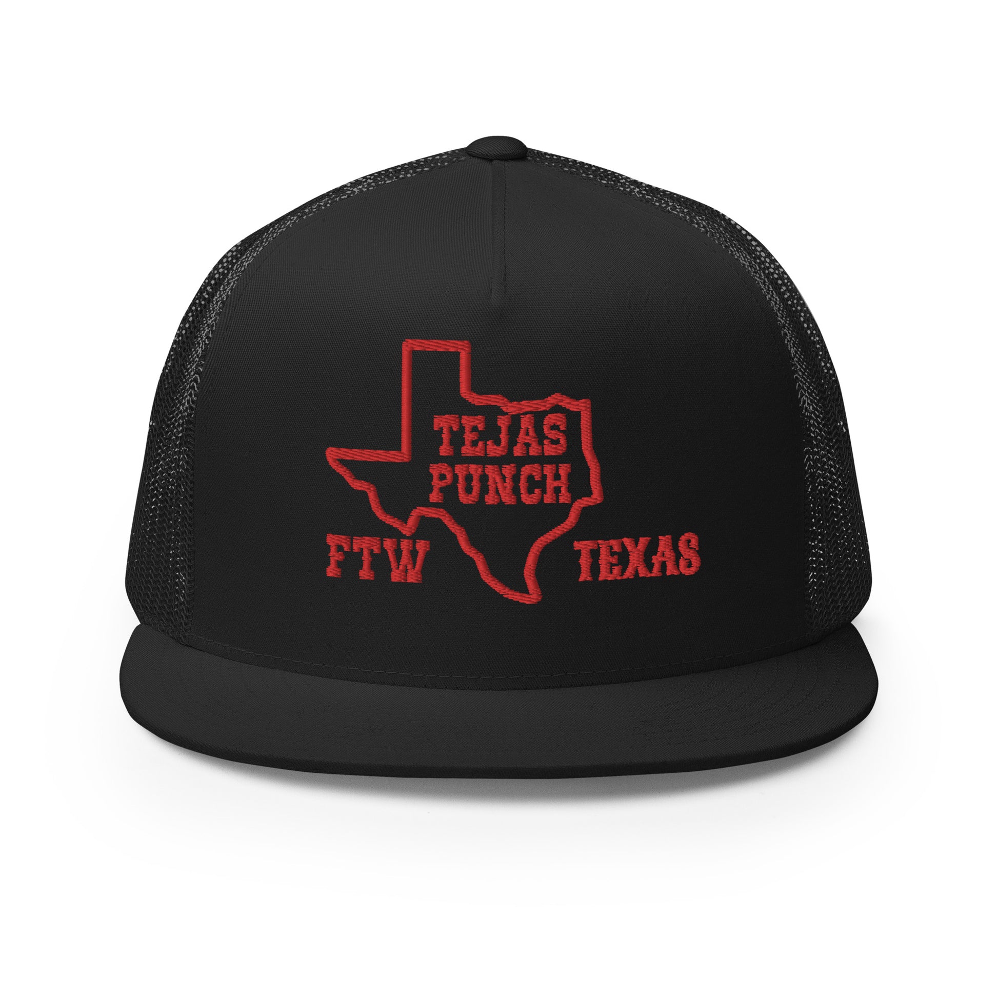 Tejas Punch Trucker Cap V3 Red