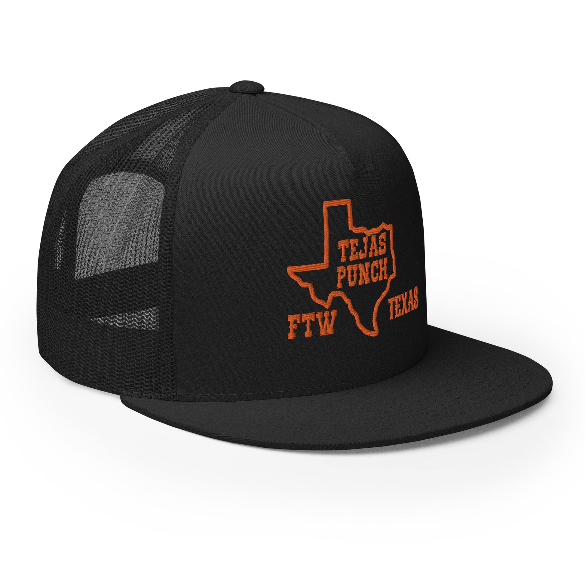 Tejas Punch Trucker Cap V3 Orange