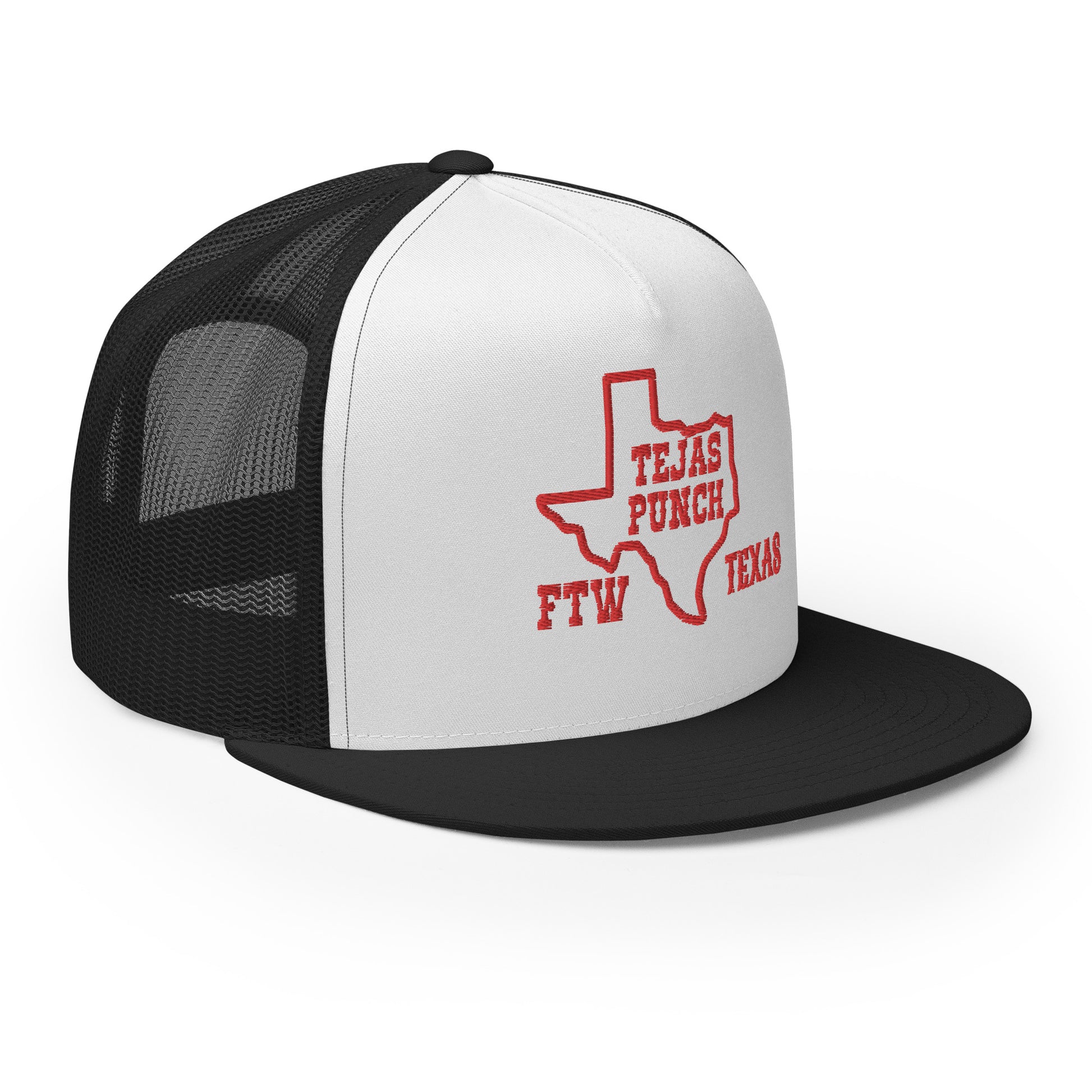 Tejas Punch Trucker Cap V3 Red