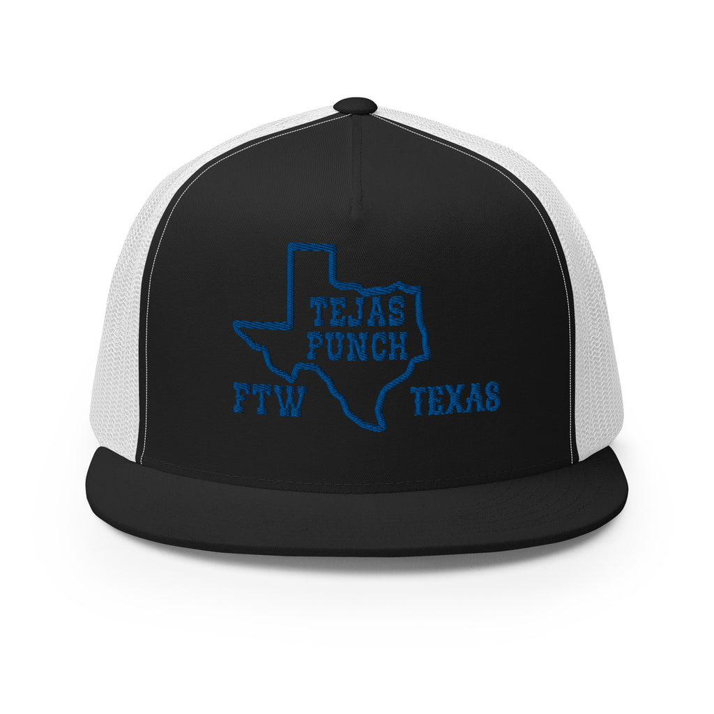Tejas Punch Trucker Cap V3 Blue