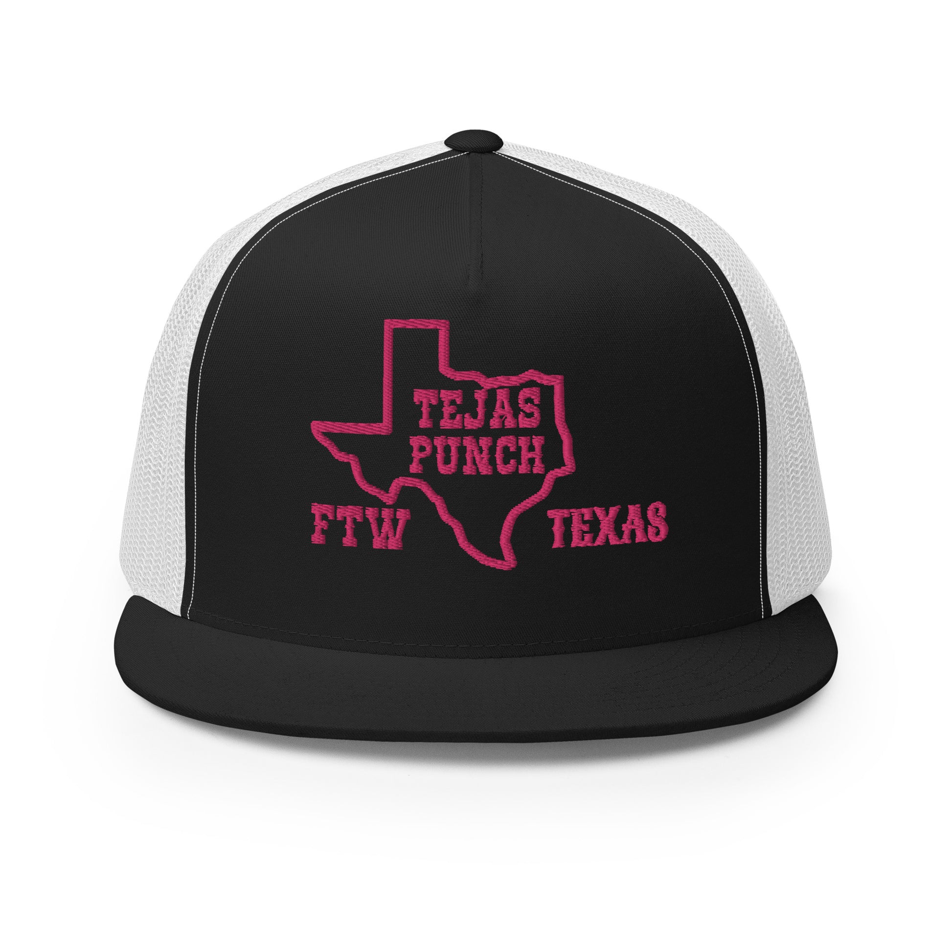 Tejas Punch Trucker Cap V3 Pink