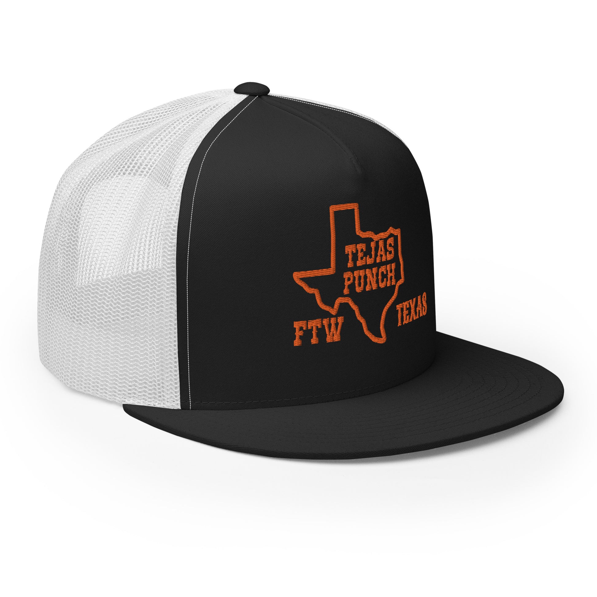 Tejas Punch Trucker Cap V3 Orange
