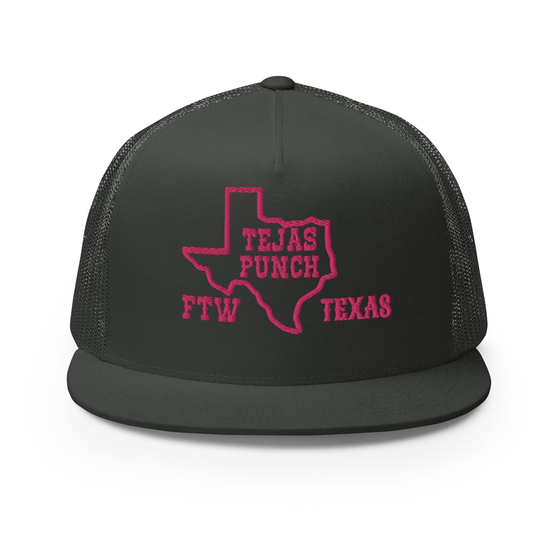 Tejas Punch Trucker Cap V3 Pink