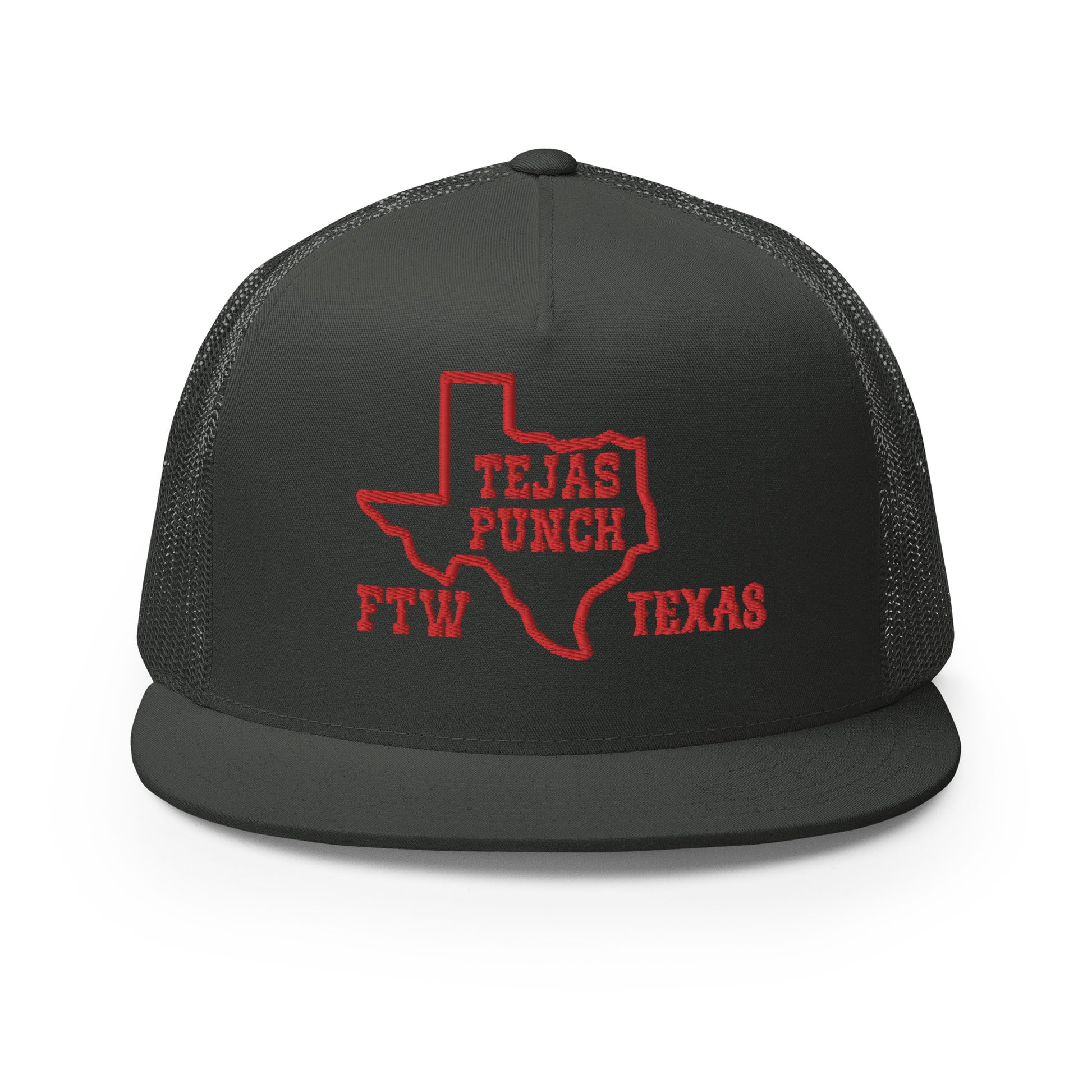 Tejas Punch Trucker Cap V3 Red