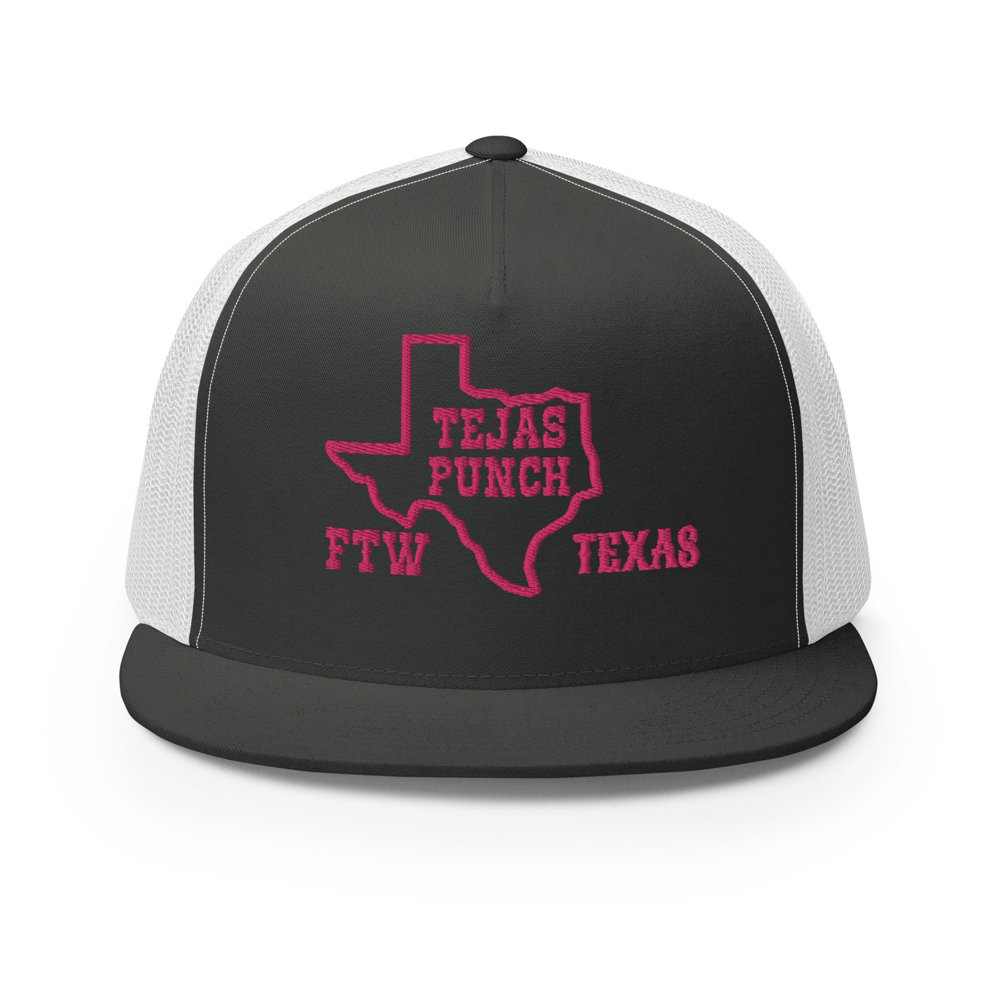 Tejas Punch Trucker Cap V3 Pink