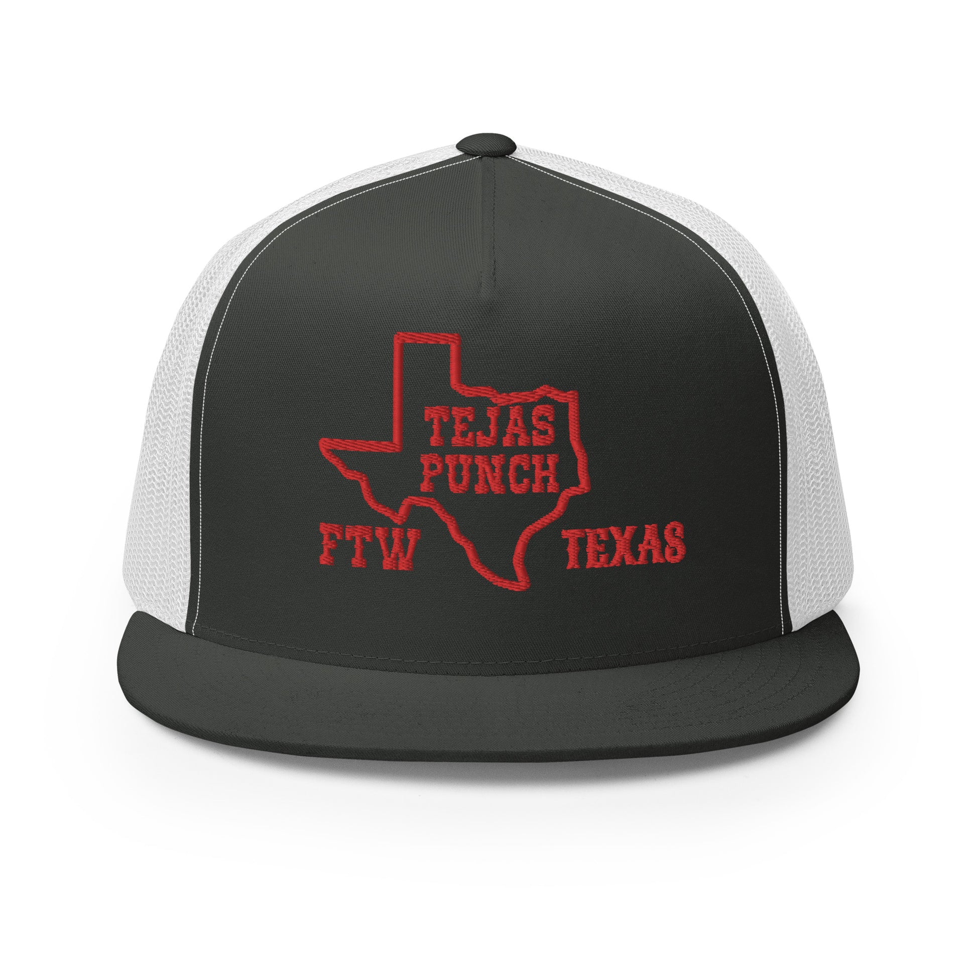 Tejas Punch Trucker Cap V3 Red