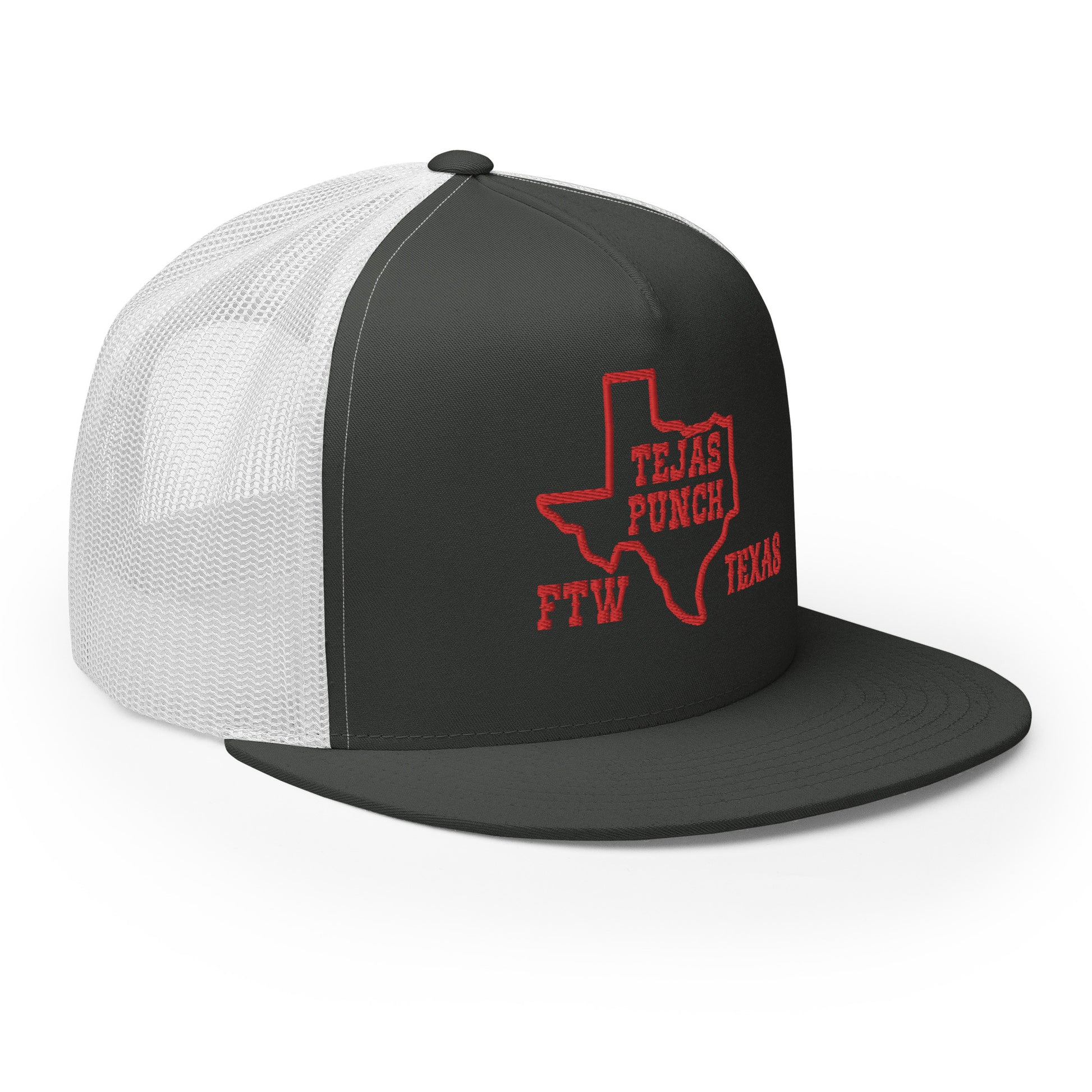 Tejas Punch Trucker Cap V3 Red