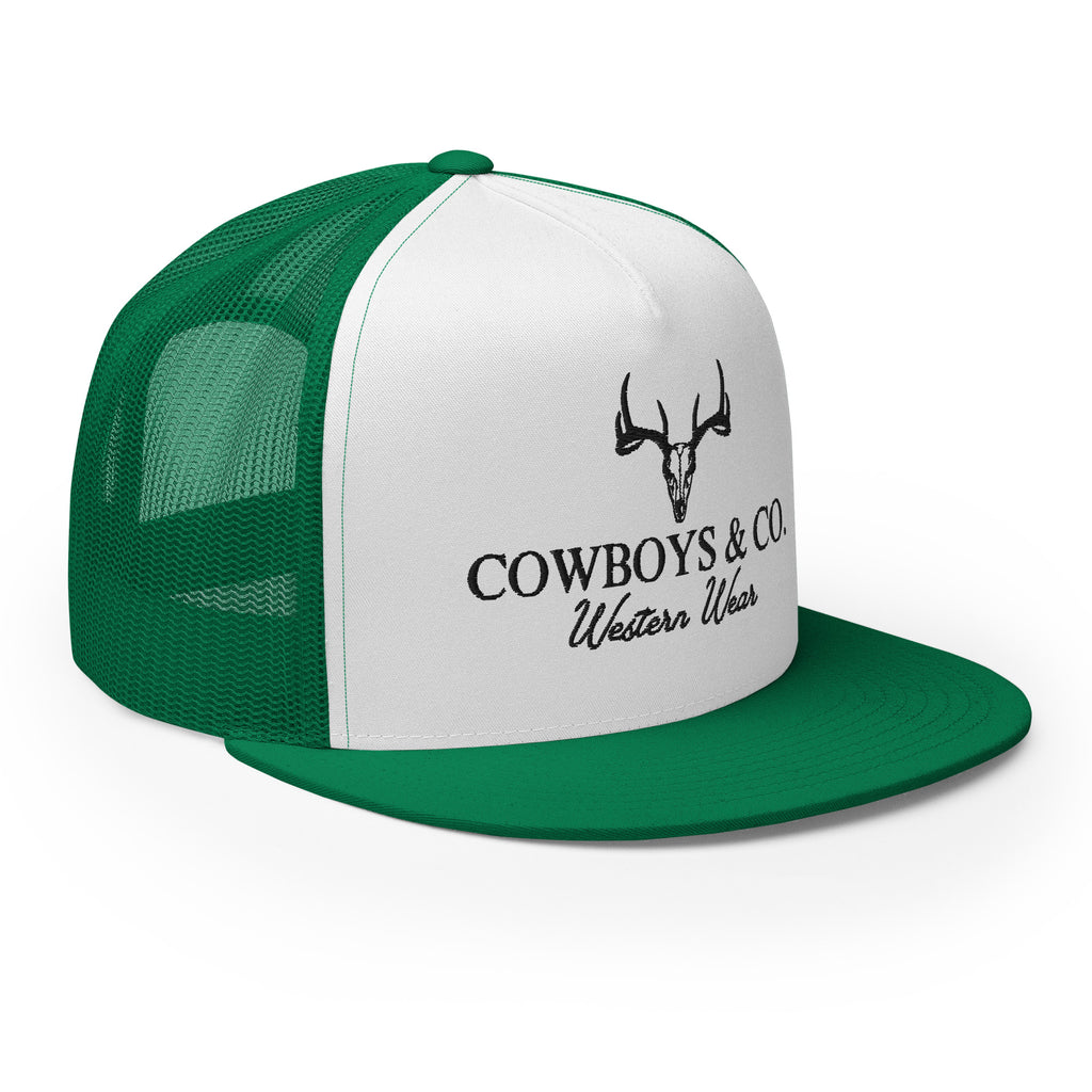 Cowboys & Co. w/ Deer Skull Trucker Cap