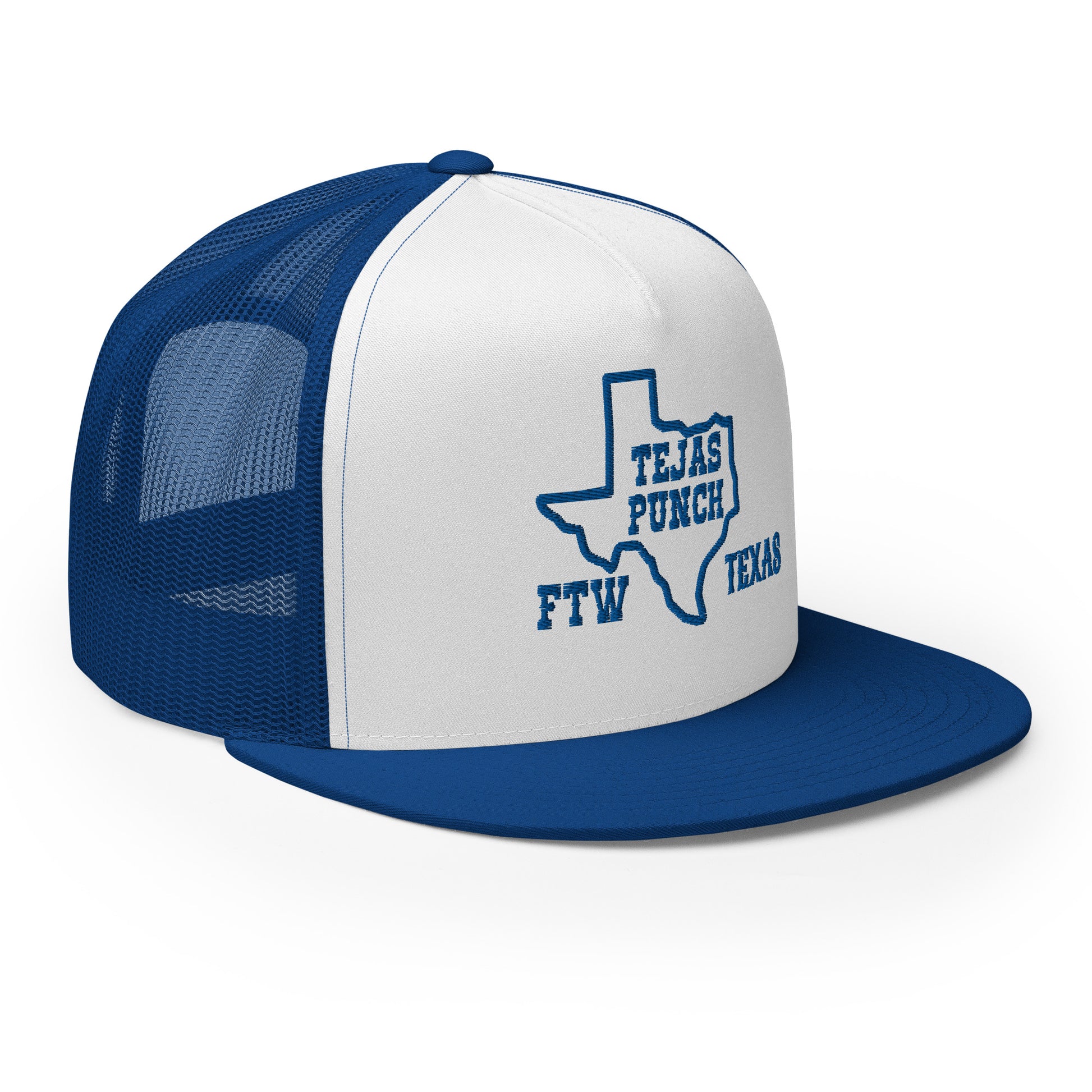 Tejas Punch Trucker Cap V3 Blue