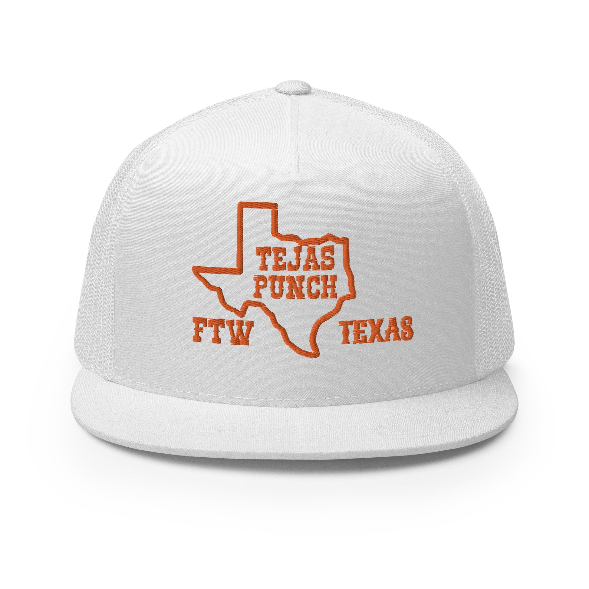 Tejas Punch Trucker Cap V3 Orange