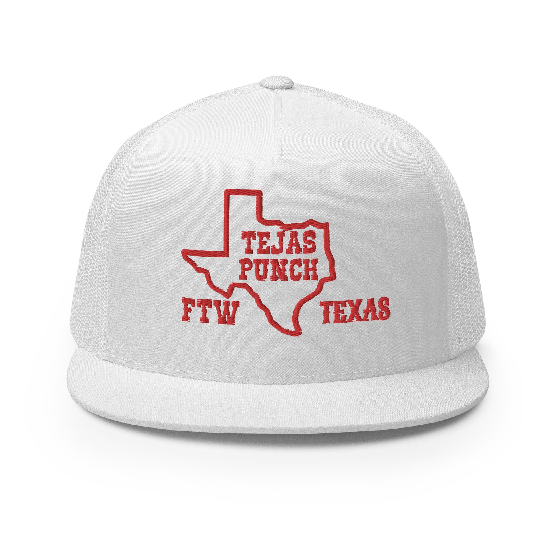 Tejas Punch Trucker Cap V3 Red